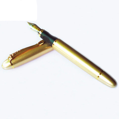 Golden Clip Luxury Fountain Pen