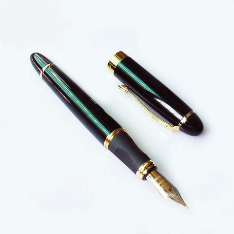 Golden Clip Luxury Fountain Pen