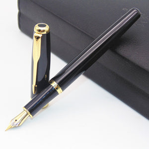 Business Fountain Pen w/ Gold Trim