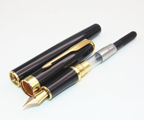 Business Fountain Pen w/ Gold Trim