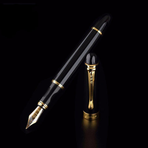 Golden Clip Luxury Fountain Pen