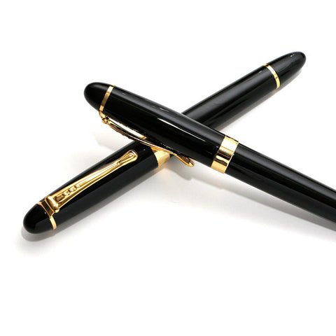 Golden Clip Luxury Fountain Pen