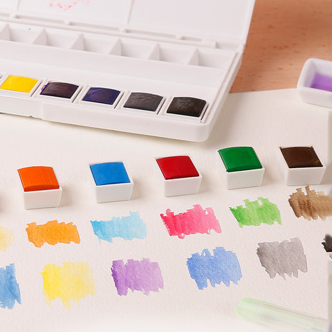 Solid Water Color Pigment