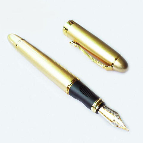 Golden Clip Luxury Fountain Pen