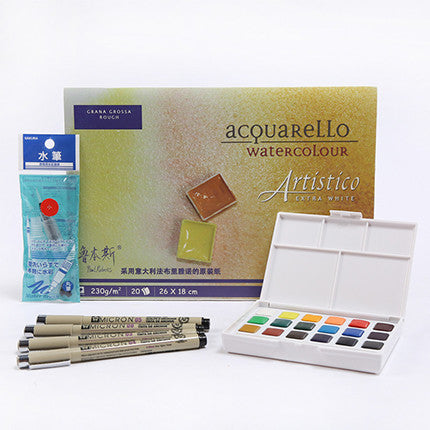 Watercolor Calligraphy Set