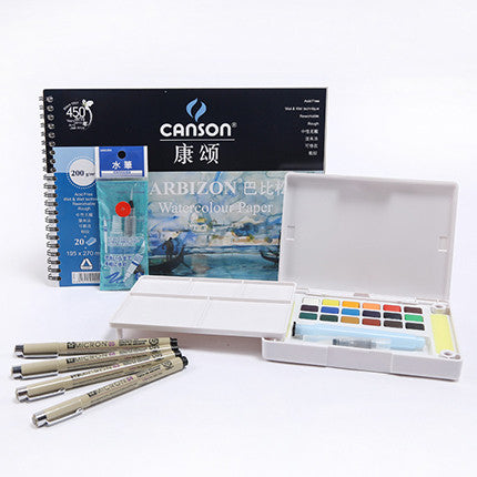Watercolor Calligraphy Set